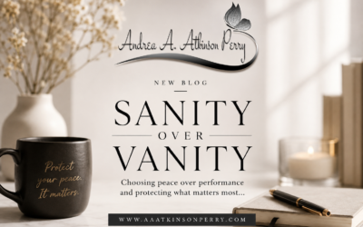 Sanity over Vanity
